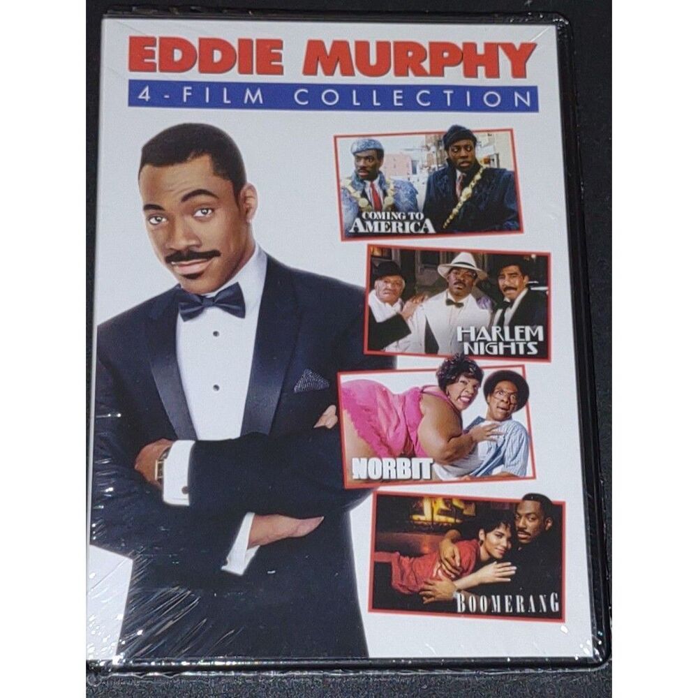 Eddie Murphy DVD 4 films coming to America Harlem nights norbit boomerang New